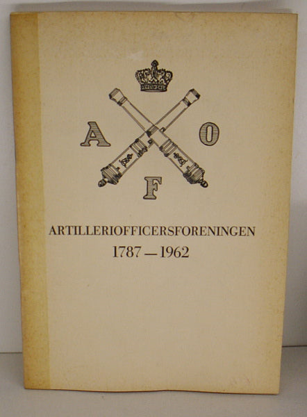 Artilleriofficersforeningen 1787-1962