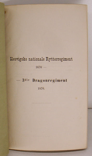 Slesvigske nationale Rytterregiment 1670 -