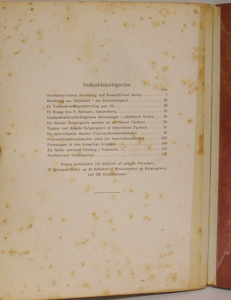 Selskabet  De  Danske Vaabenbrødres historie