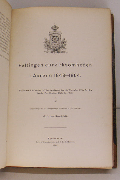 Ingenieurkorpsets Jubilæumsskrift 1684-1884