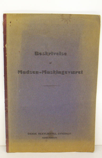 Beskrivelse af Madsen-Maskingeværet