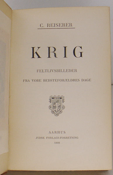 Krig. Feltlivsbilleder.