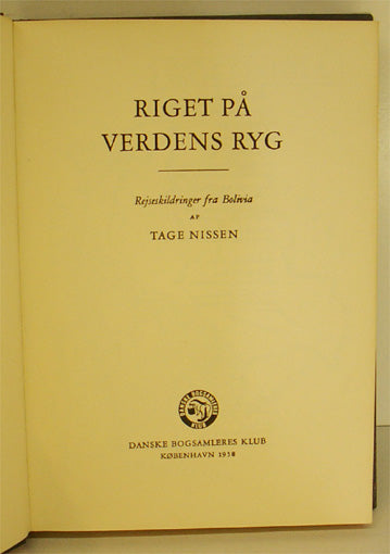 Riget på verdens ryg