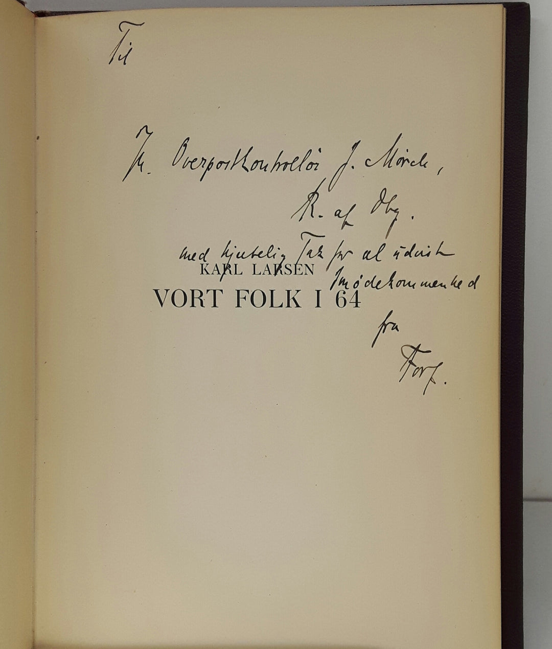 Vort Folk i 64