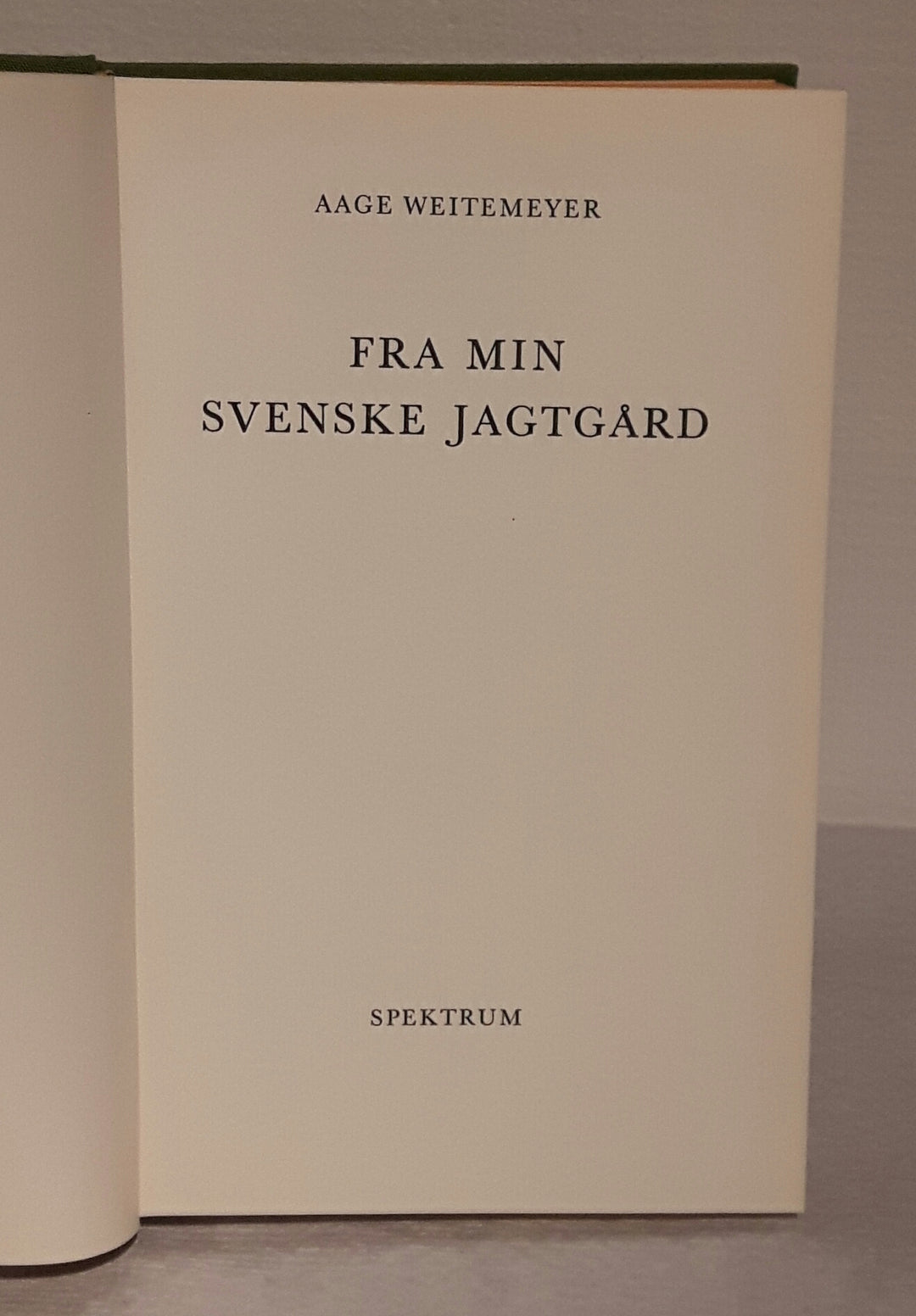 Fra min svenske jagtgård