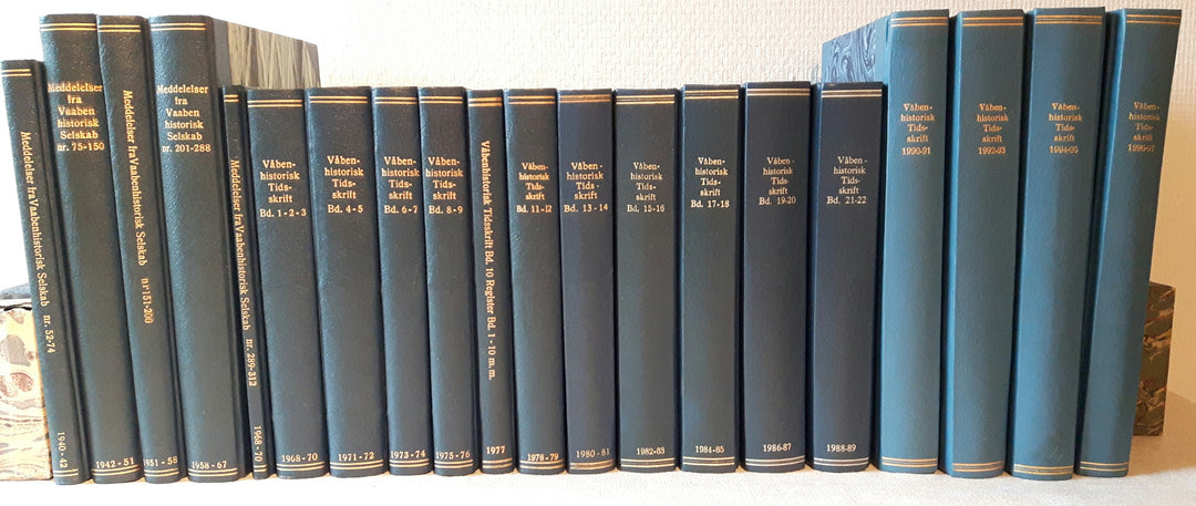 Våbenhistorisk tidsskrift 1940 - 1997