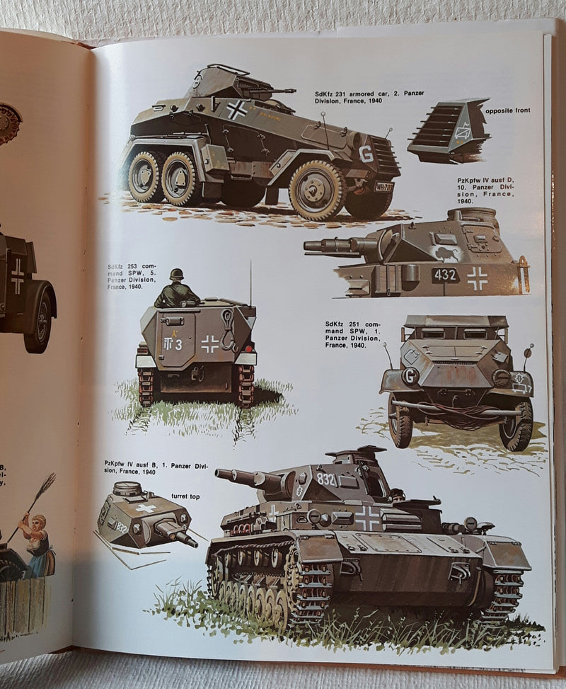 Panzer colour 2, Camouflage of the German Panzer Forces 1939 - 45.