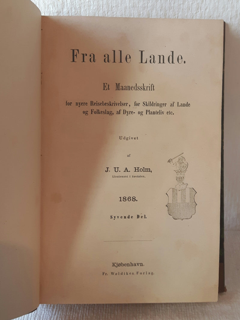 Fra alle Lande, 1868