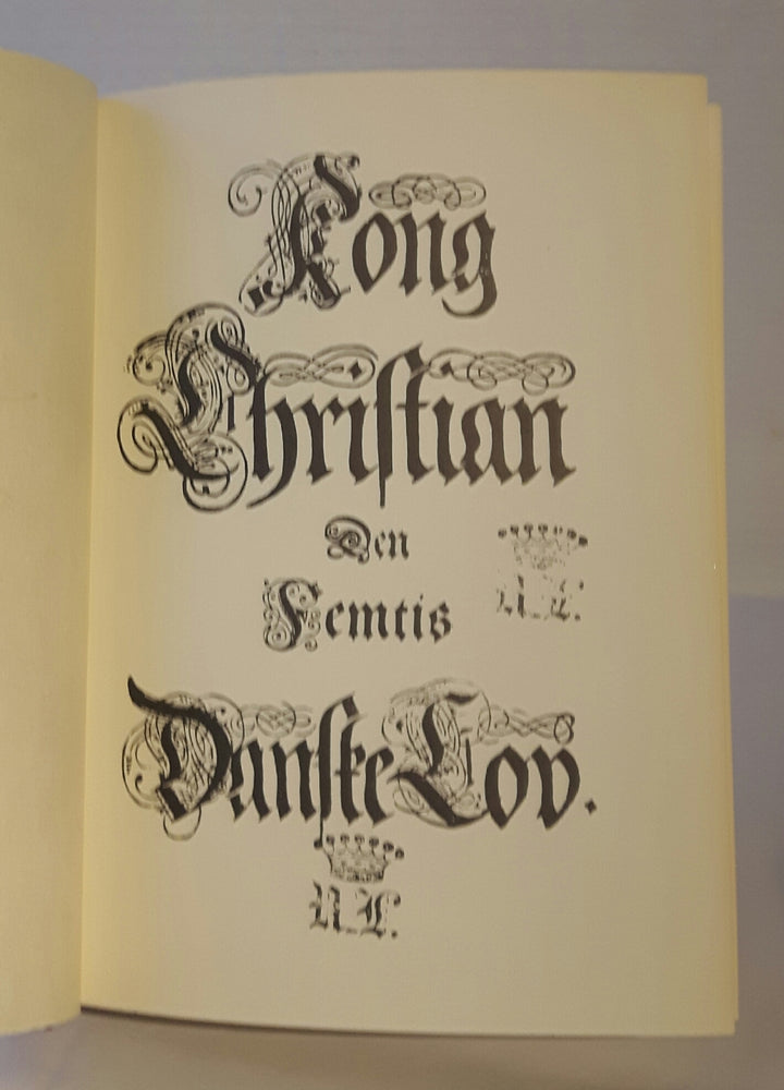 Kong Christian den Femtis Danske Lov.