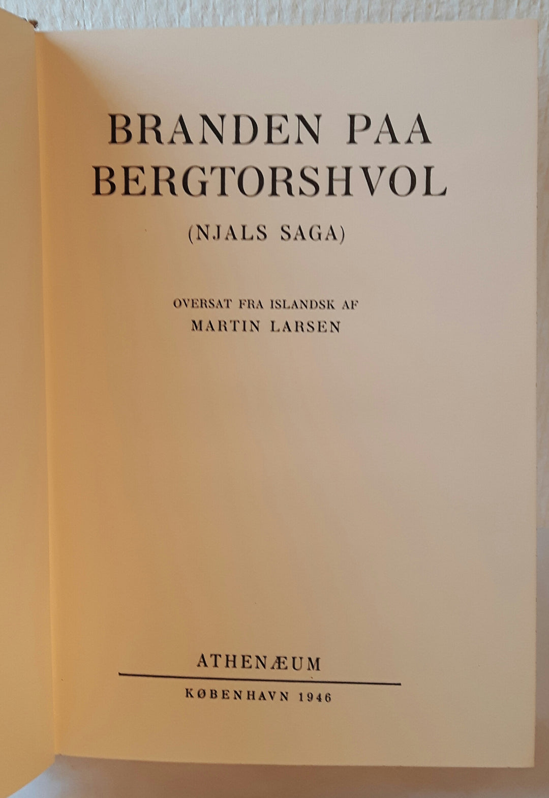 Branden på Bergtorshvol
