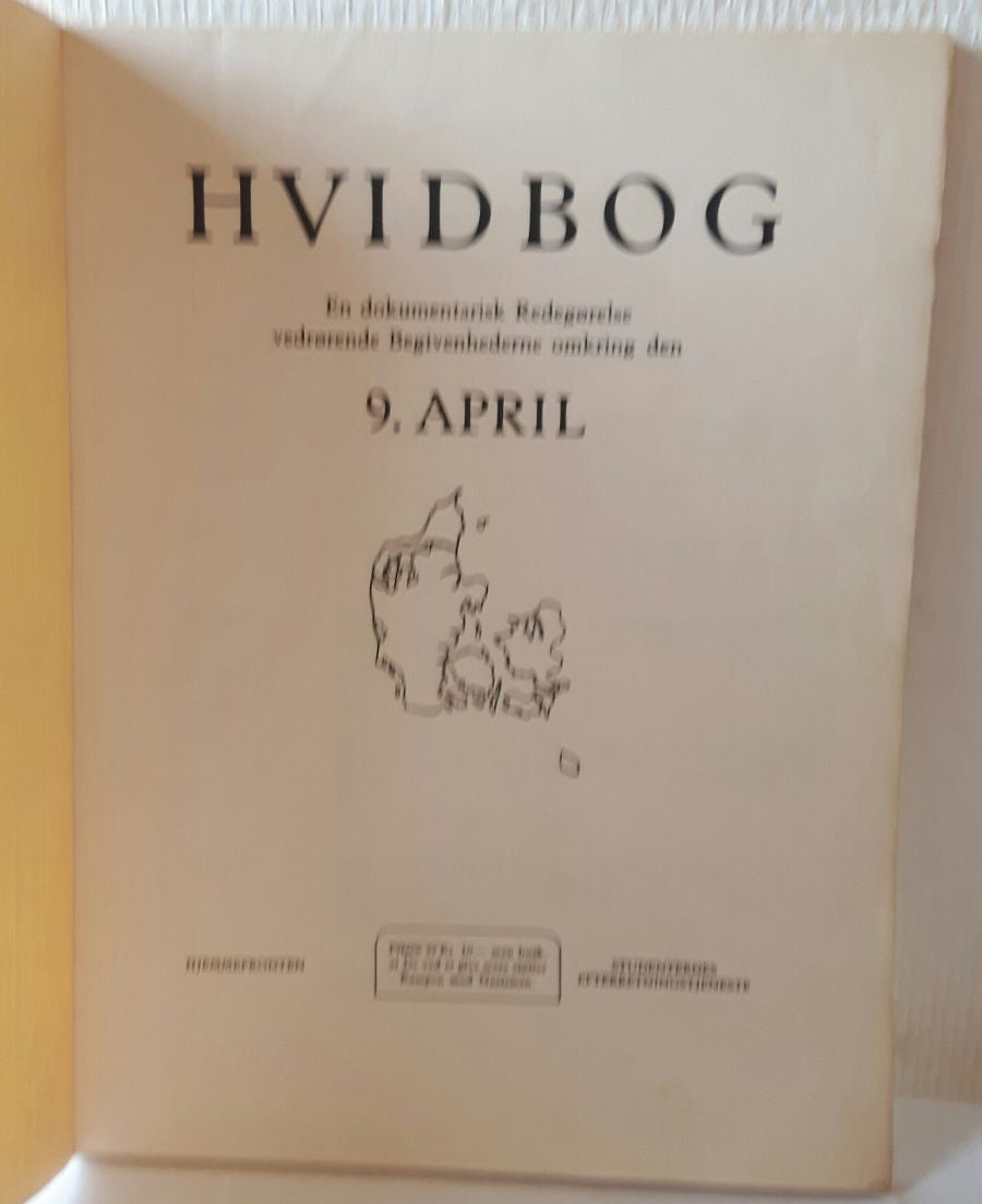 9. april. Hvidbog