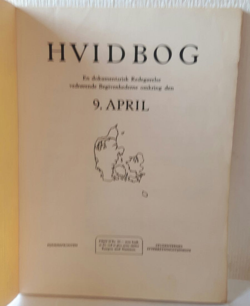 9. april. Hvidbog