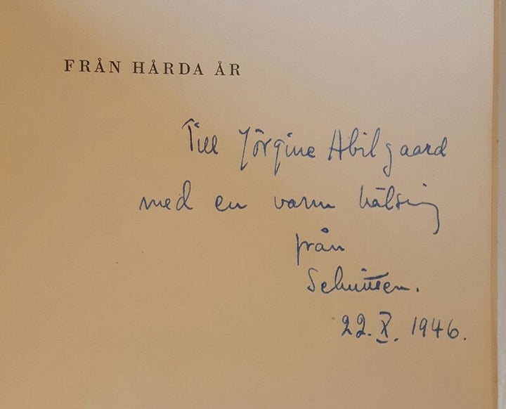Från hårda år
