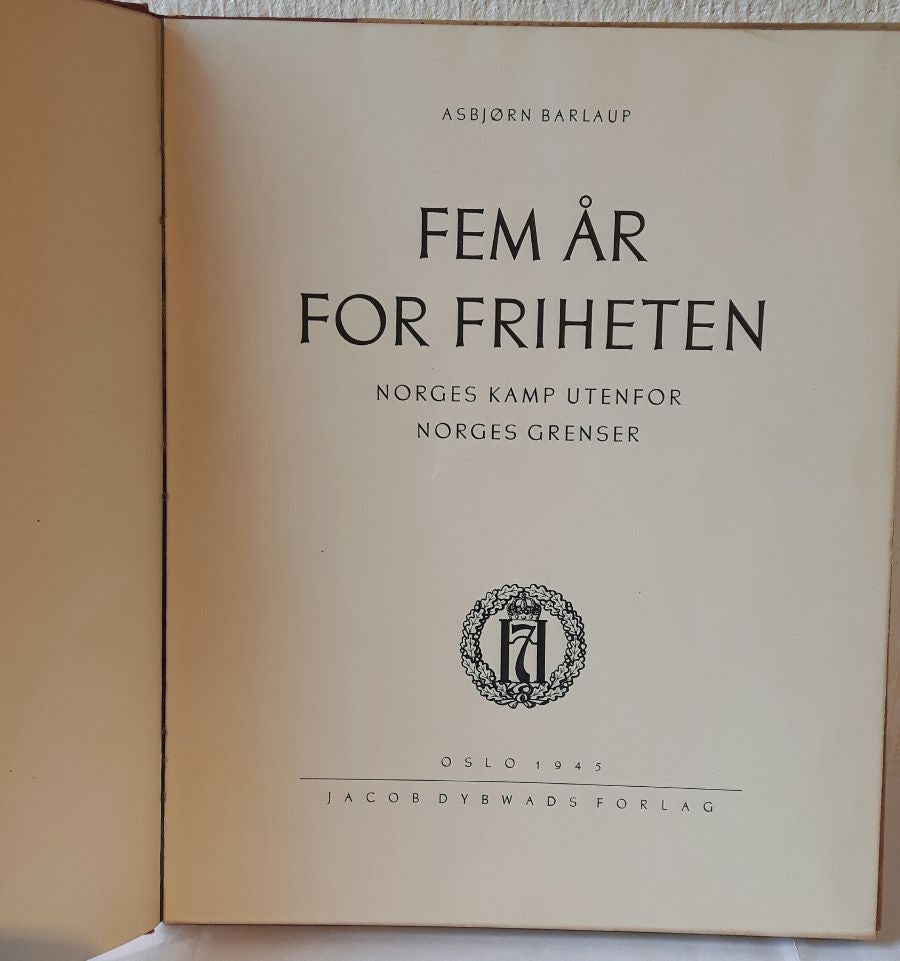 Fem år for friheten