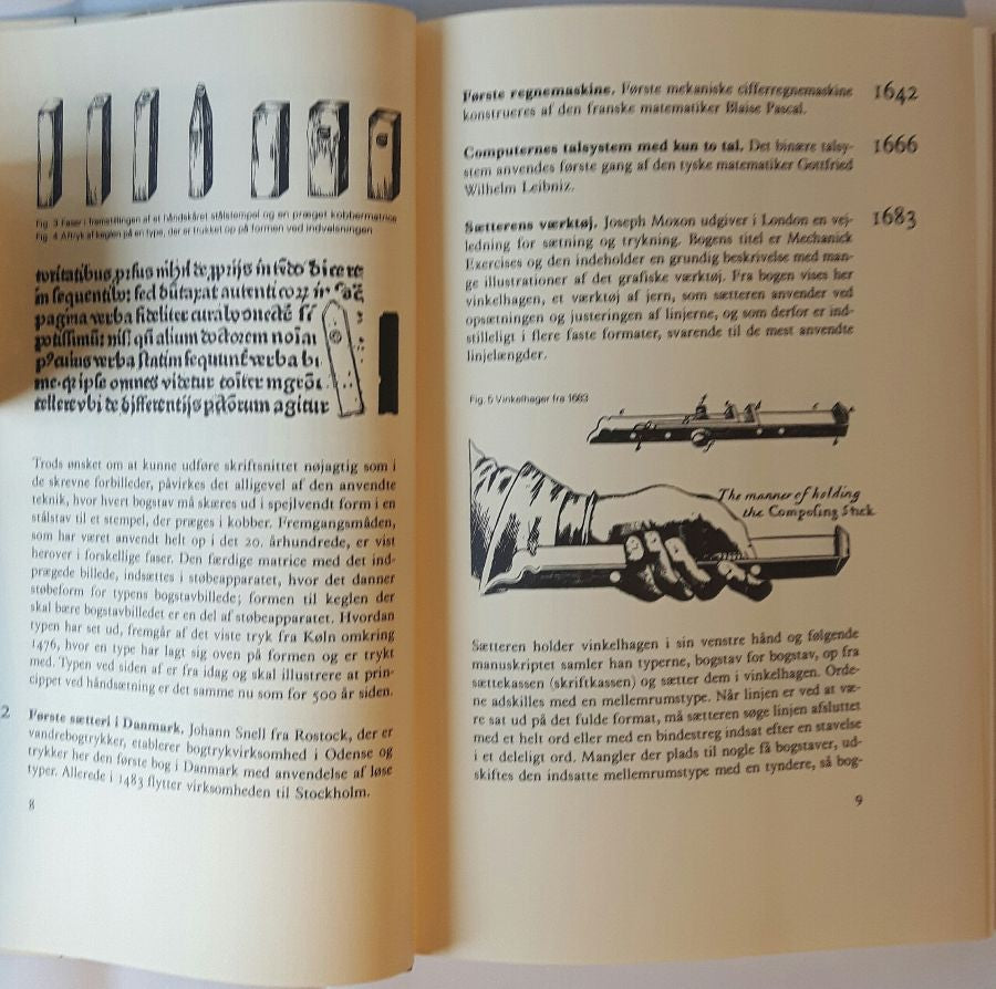 Den satstekniske udvikling fra 1440 til 1983