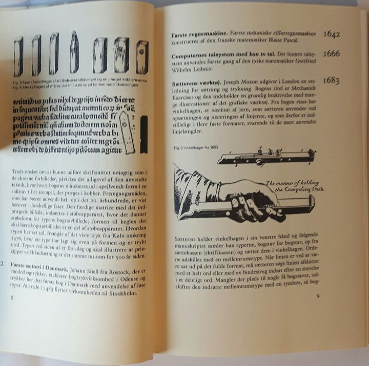 Den satstekniske udvikling fra 1440 til 1983