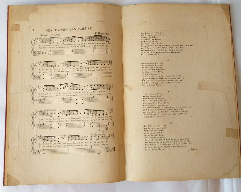 Den Tappre Landsoldat. 1848 - Musikalske Erindringer