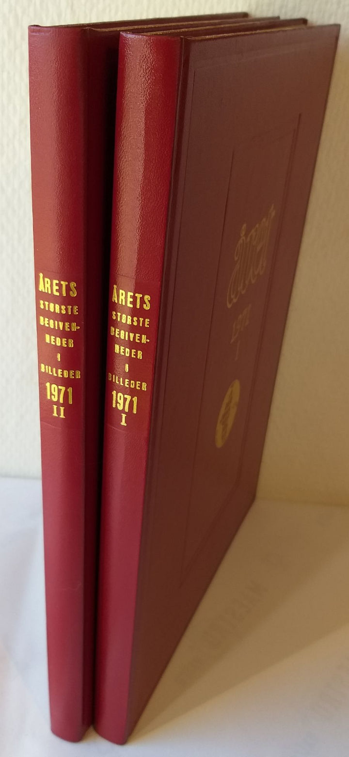 Årets største begivenheder i billeder 1971, 2 bind