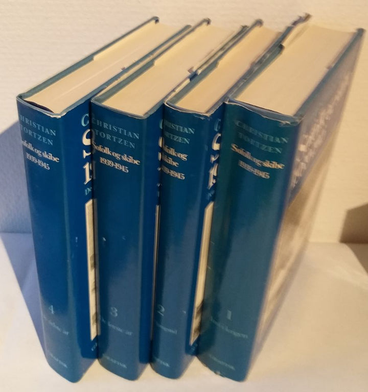 Søfolk og skibe 1939-1945. Den danske handelsflådes historie under anden verdenskrig. 1-4.