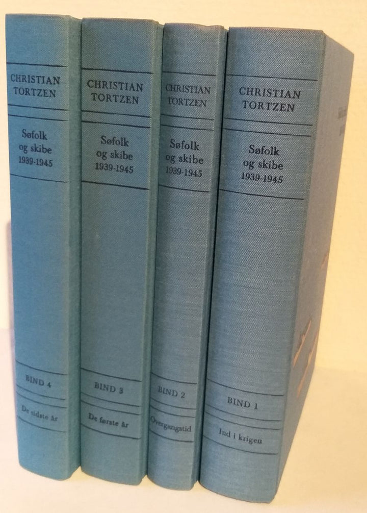 Søfolk og skibe 1939-1945. Den danske handelsflådes historie under anden verdenskrig. 1-4.