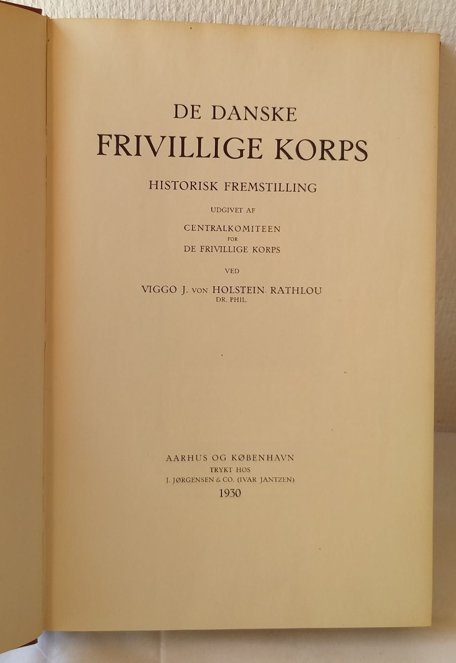 De danske Frivillige Korps