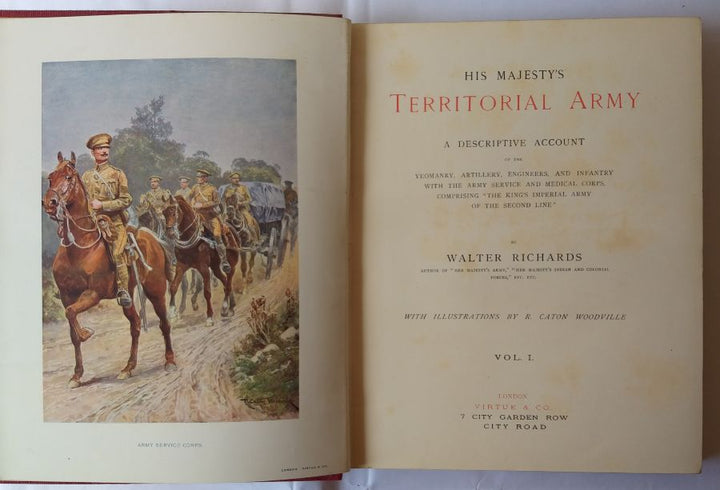 His Majesty's Territorial Army. vol 1 + 2