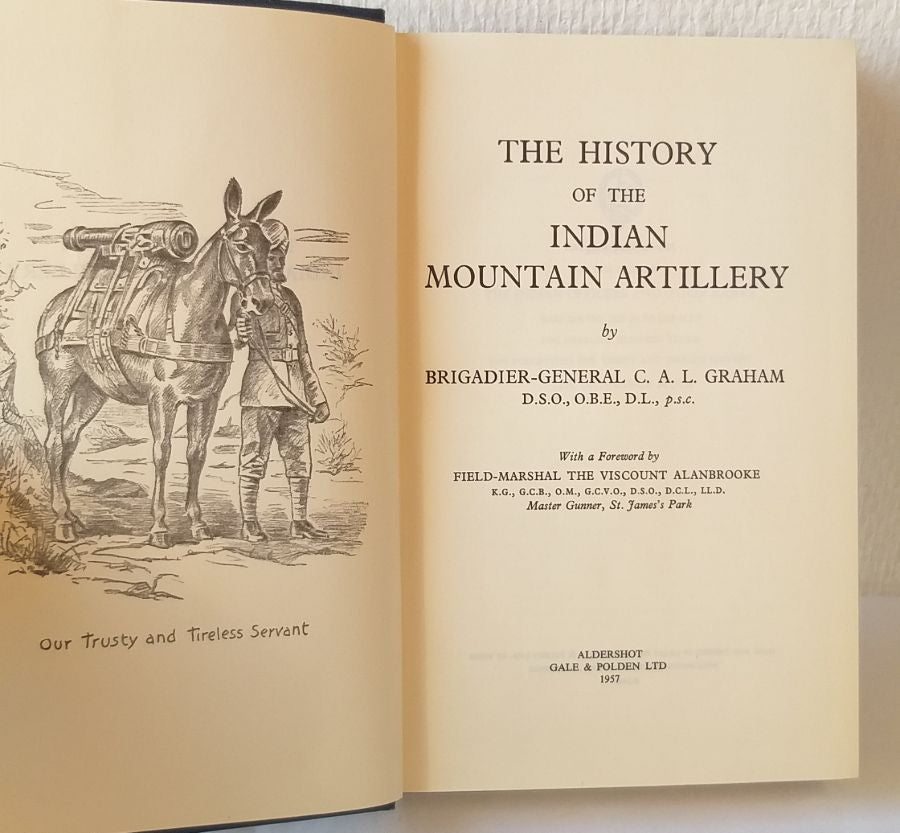 The history of the Indian Mountain Artillery