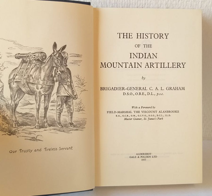 The history of the Indian Mountain Artillery