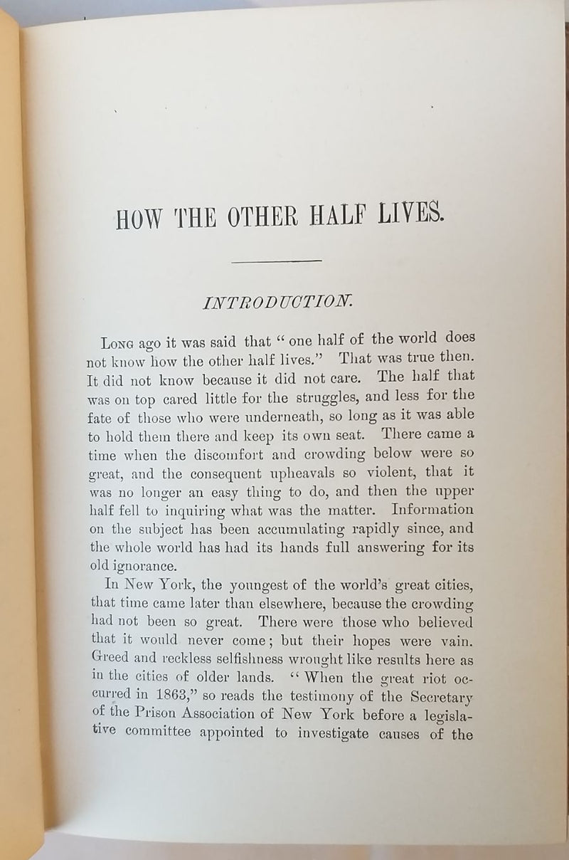 How the Other Half Lives