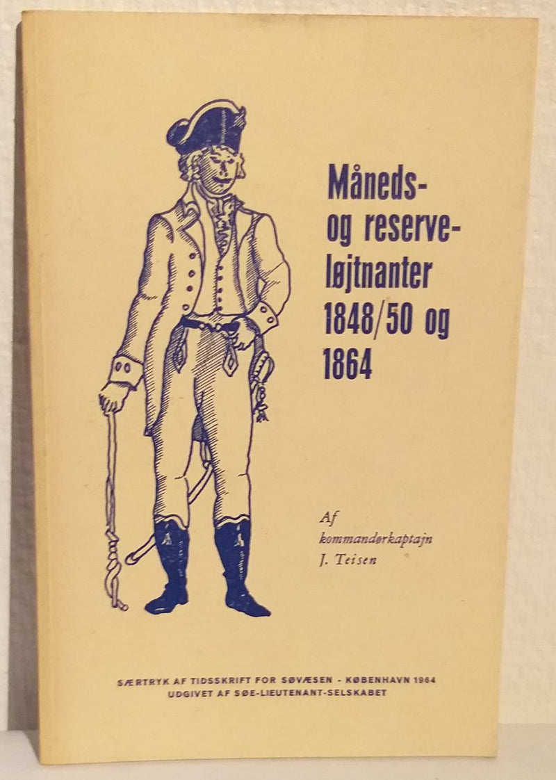 Måneds- og reserveløjtnanter 1848/50 og 1864