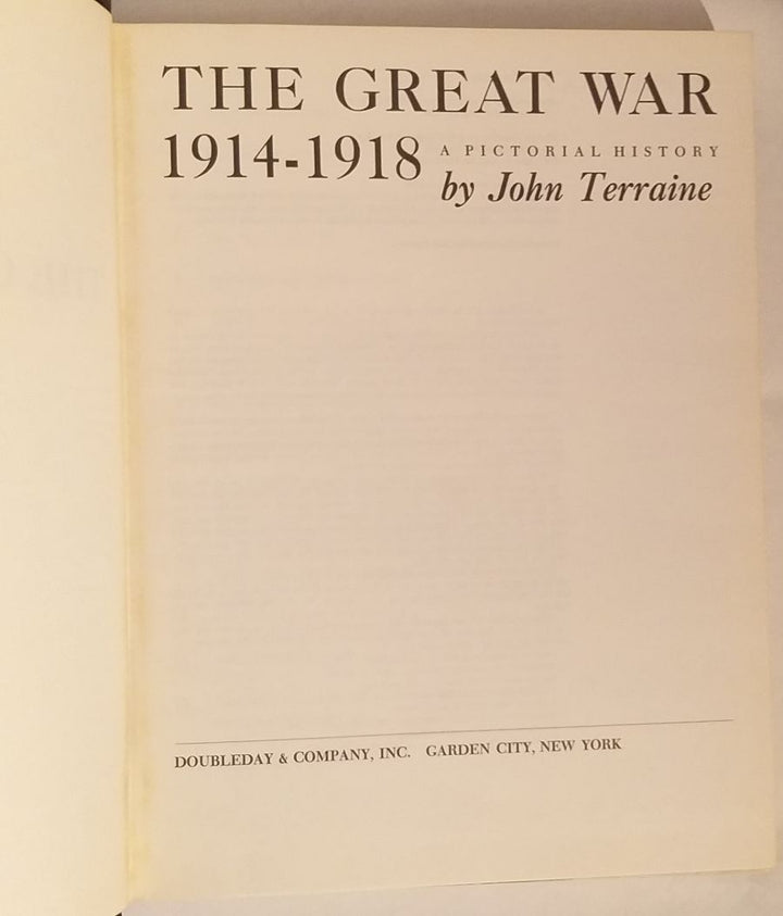 The Great War 1914-1918