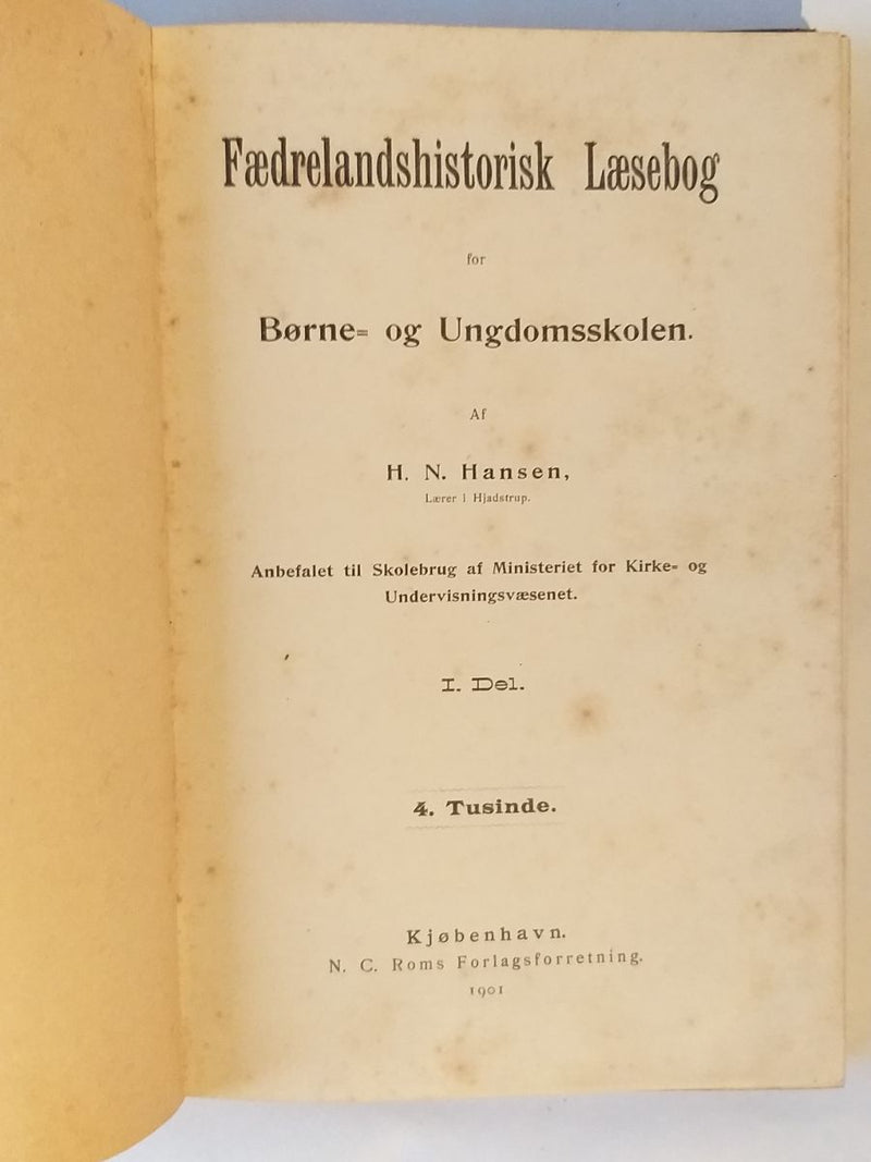 Fædrelandshistorisk Læsebog