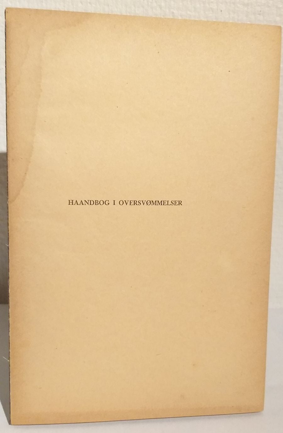 Haandbog i oversvømmelser