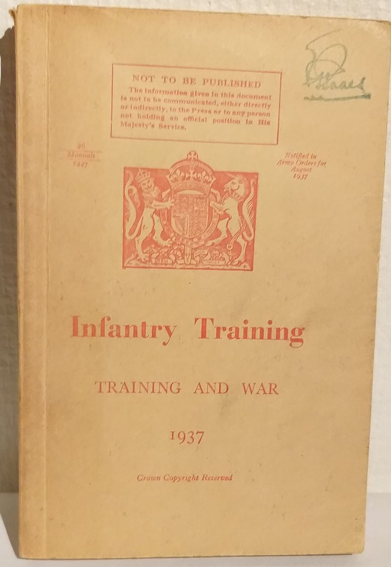 Infantry Training 1937