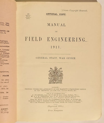 Manual of Field Engineering 1911