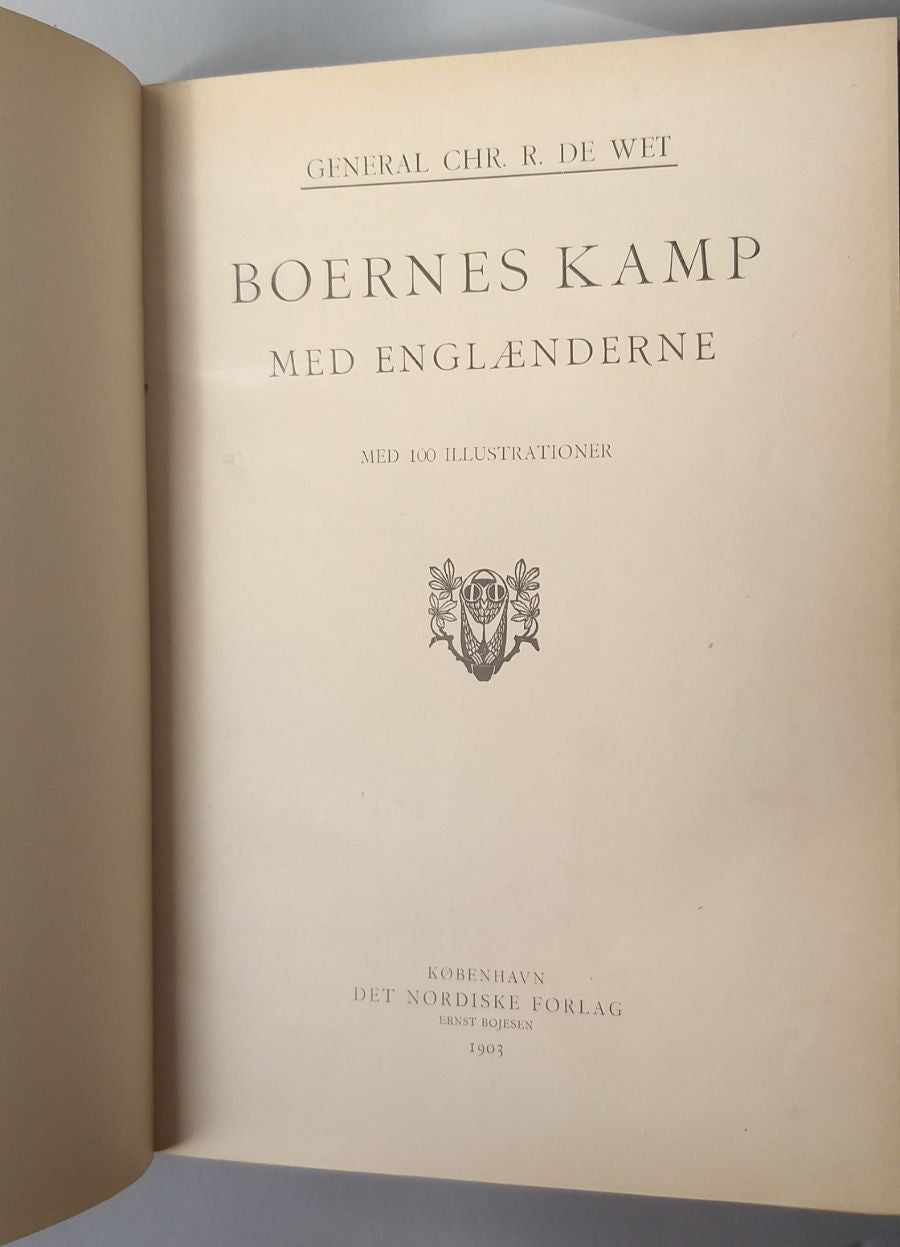 Boernes kamp med englænderne