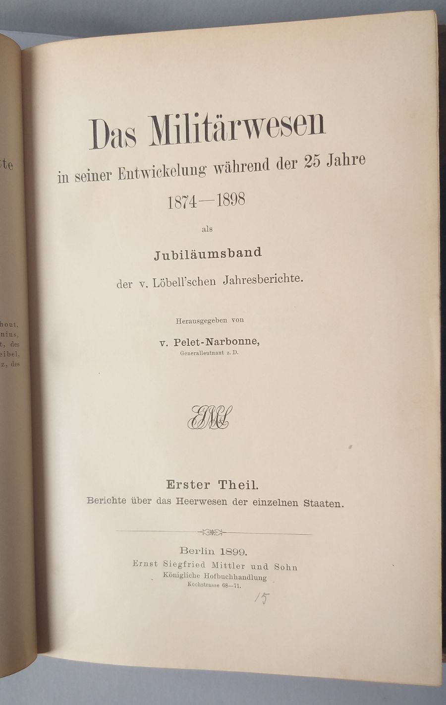 Das Militärwesen