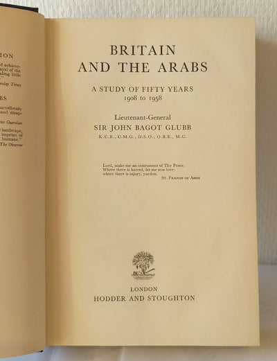 Britain And The Arabs