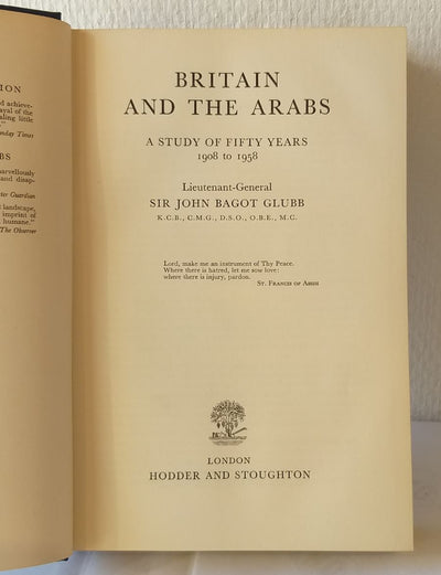 Britain And The Arabs