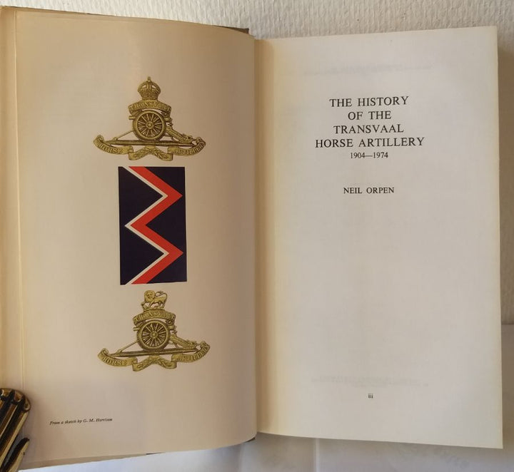 The History of the Transvaal Horse Artillery 1904-1974