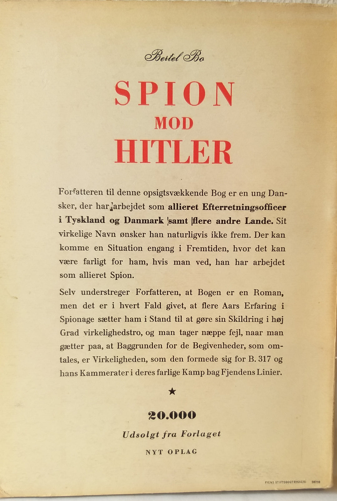 Spion mod Hitler