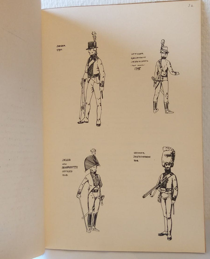 Uniformeringen af de lette Tropper i Danmark 1790-1813