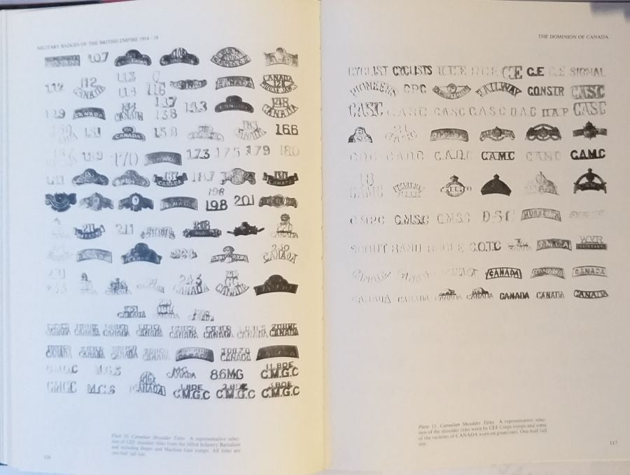 Military Badges of the British Empire 1914-18
