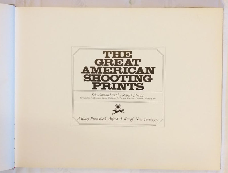 The great American shooting prints