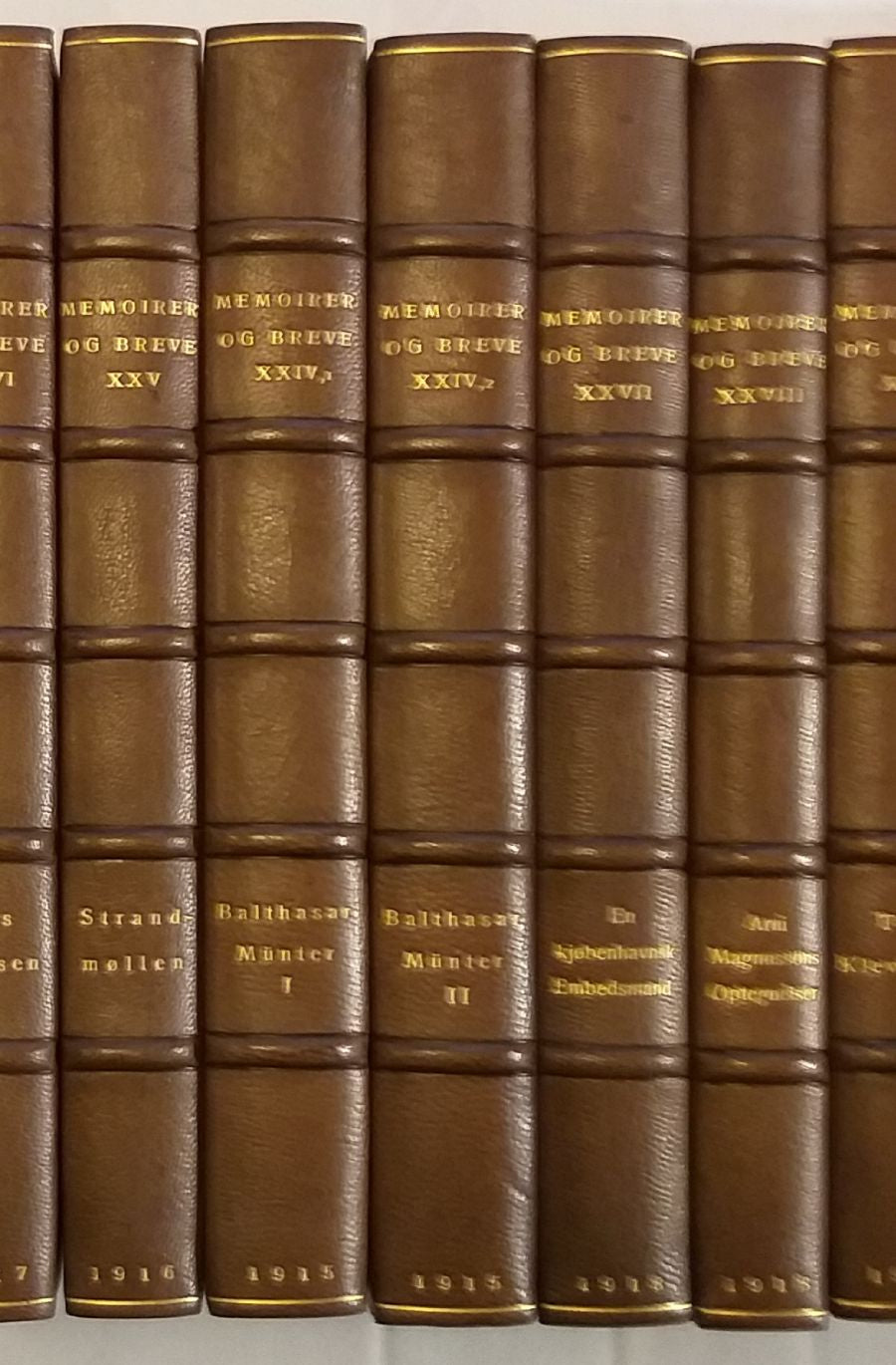 Memoirer og breve 1-50