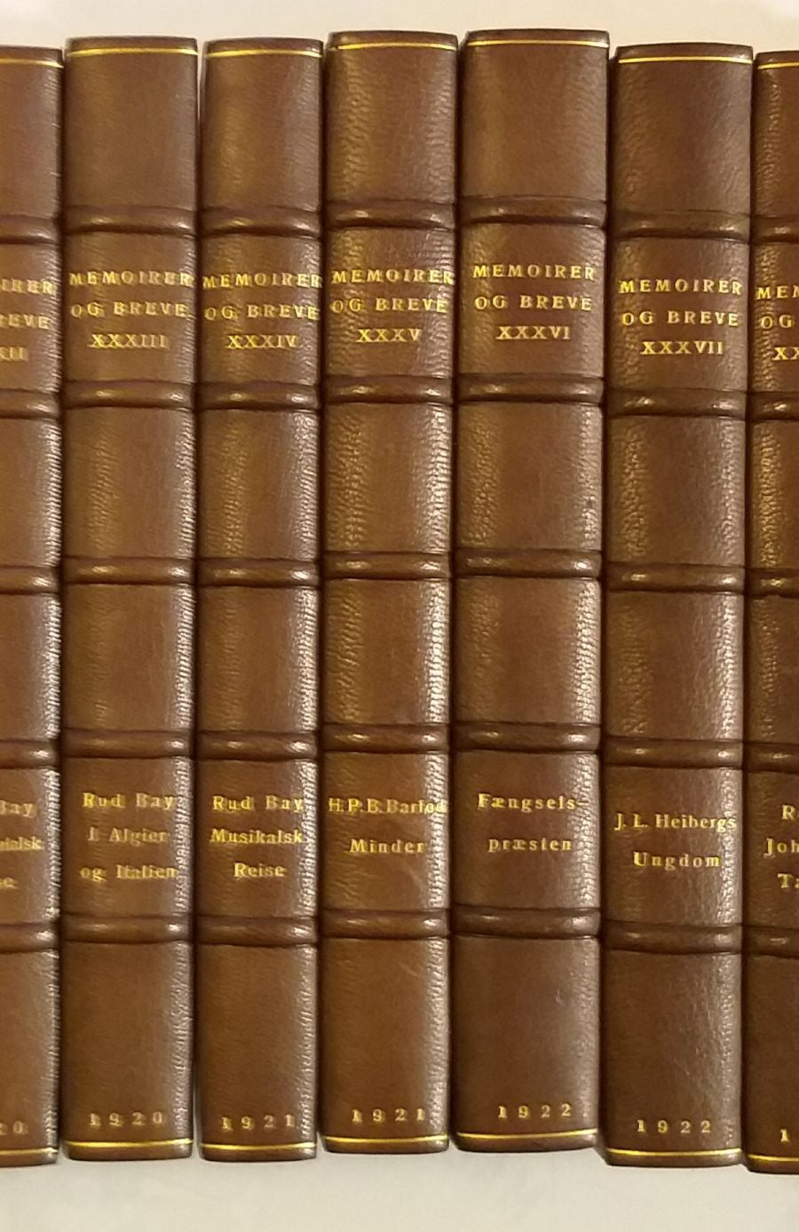 Memoirer og breve 1-50