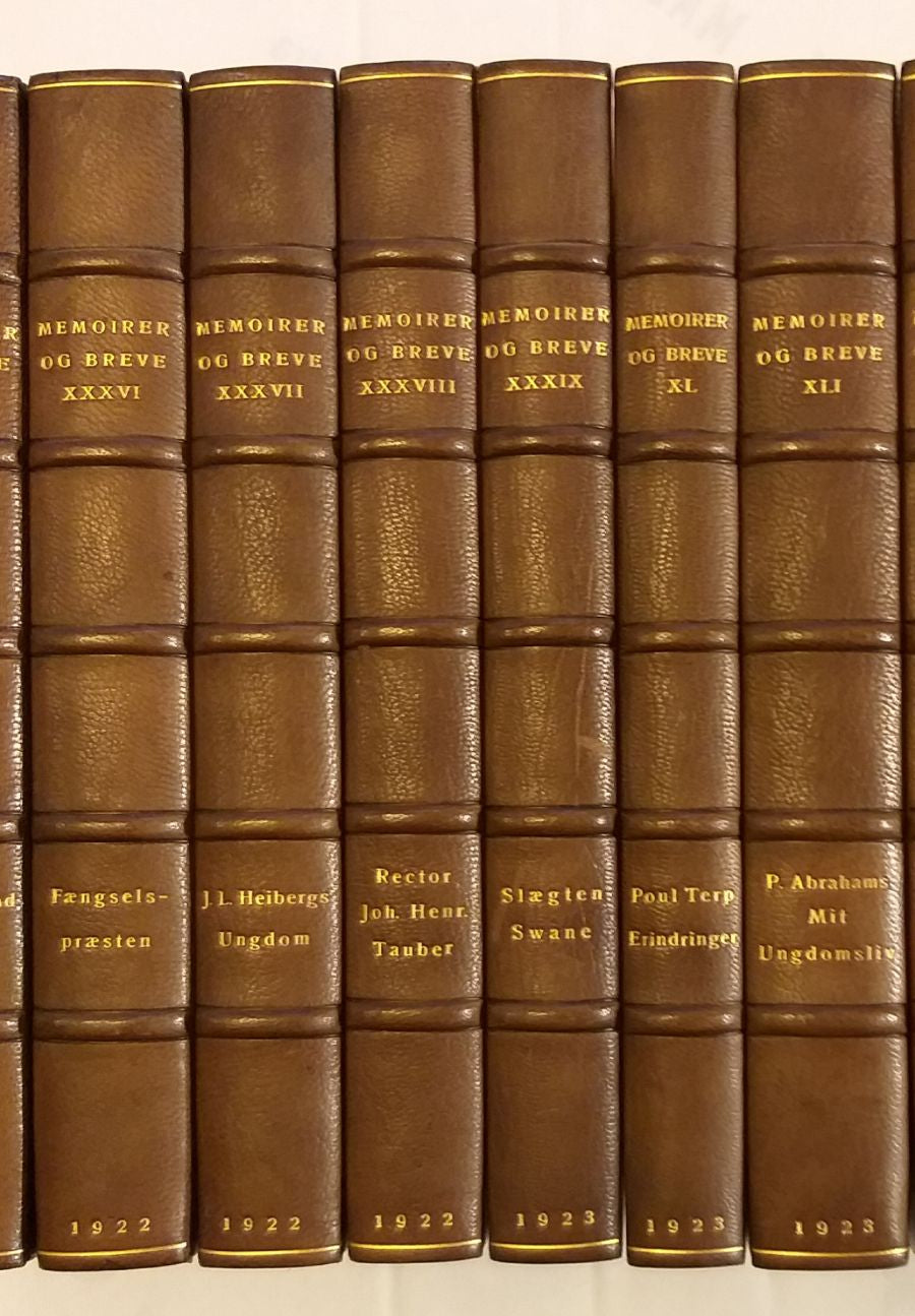Memoirer og breve 1-50