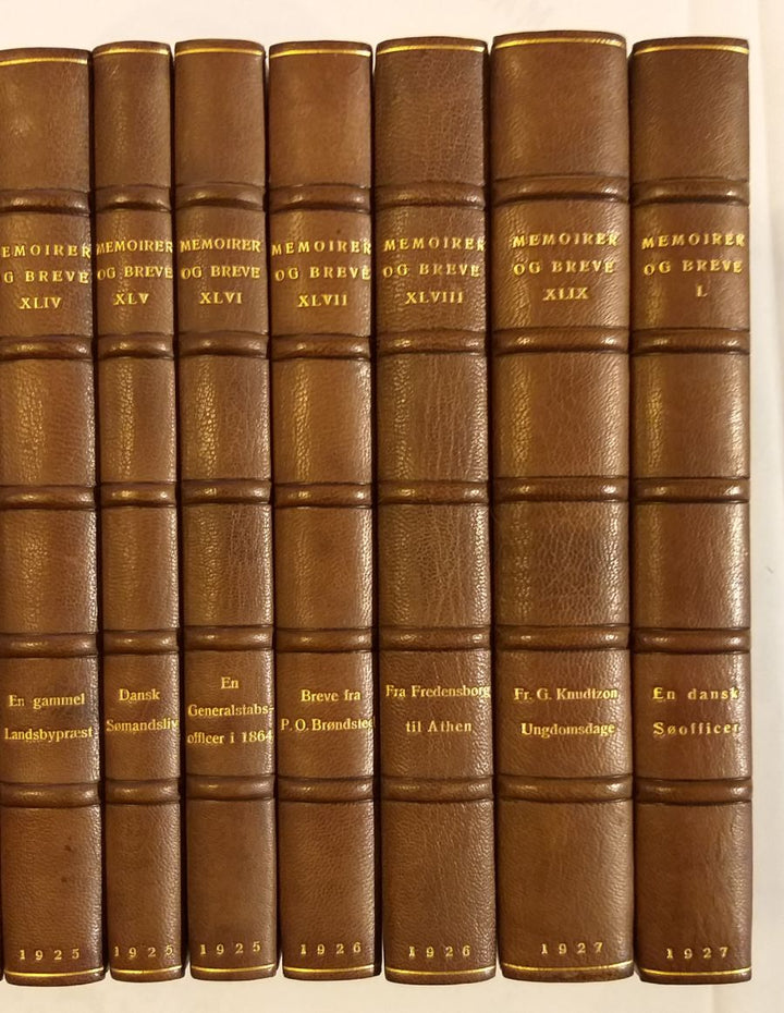 Memoirer og breve 1-50