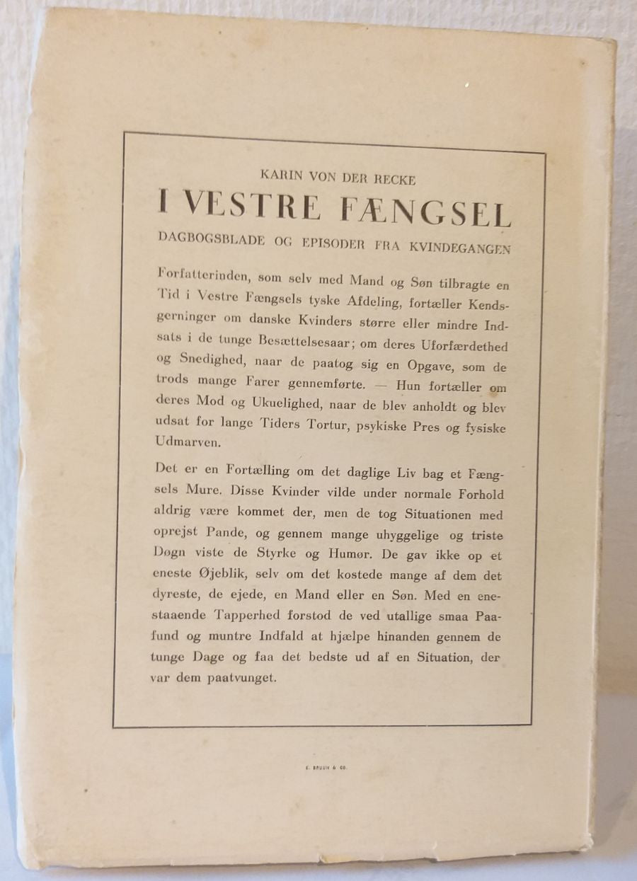 I Vestre fængsel