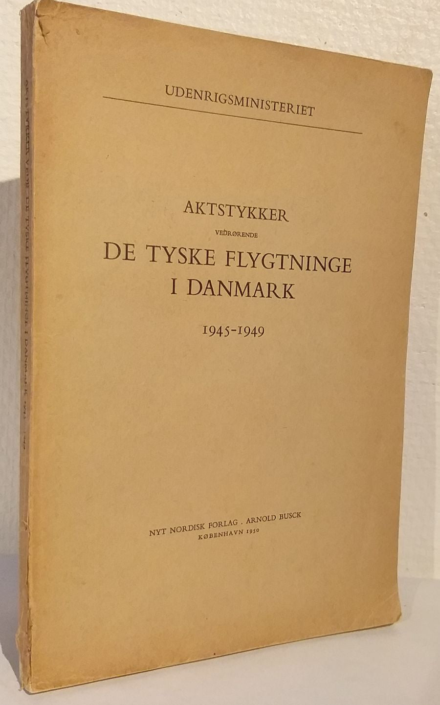 De tyske flygtninge i Danmark 1945-1949